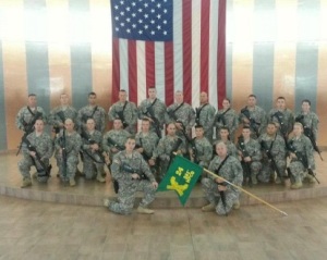 group photo of the 361st Military Police Company - author provided image