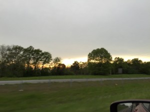 Driving to Birmingham, AL - author provided image