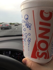 Sonic cranberry limeade! - author provided image