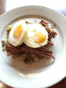 Airport Brisket & Hash - author provided image