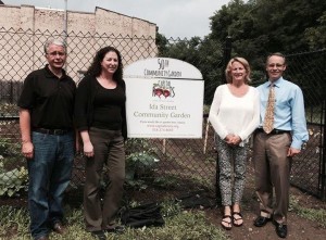 Ida Street Garden Opening - author provided image